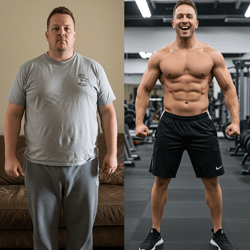 mochalean Verified Buyer Before and After - Impressive Weight Loss Results