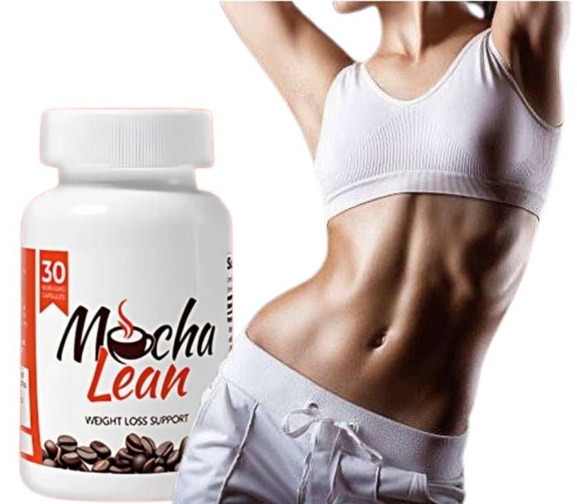 Slim woman with MochaLean weight loss supplement